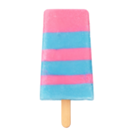 Algodón de azúcar con chicle