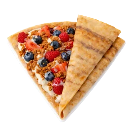 Crepa cheesecake berry