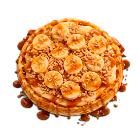 Waffle dulce abrazo