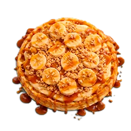Waffle dulce abrazo